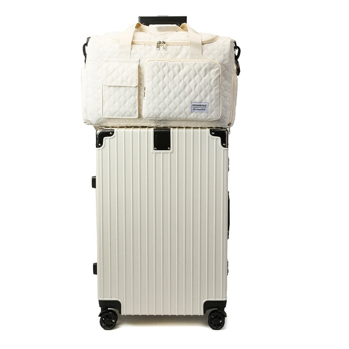 Multifunctional Sports And Travel Bag With Numerous Exterior Pockets Bowlift