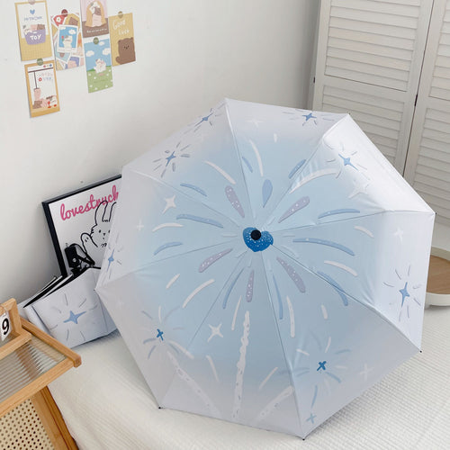 Women's foldable umbrella with innovative opening mechanism Bowlift