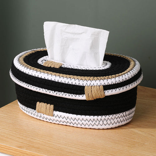 Elegant storage basket made of woven natural material Bowlift