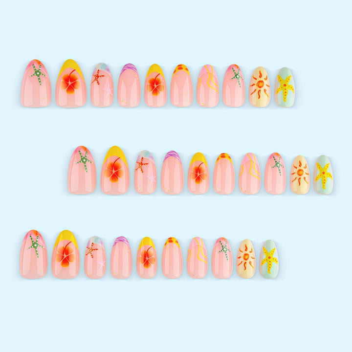 Creative and colorful nail design set Bowlift
