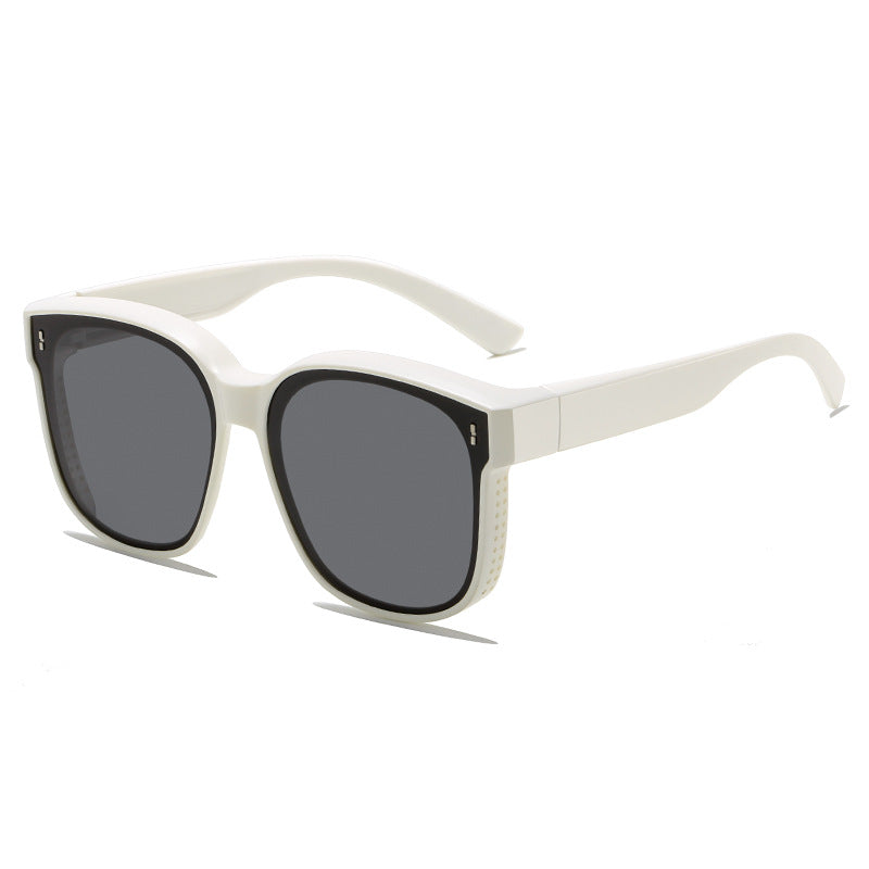 Women's fashionable square sunglasses with UV protection and comfortable temples Bowlift
