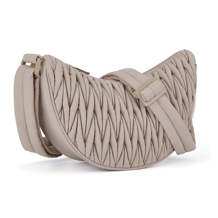 Fashionable shoulder bag with innovative quilted design Bowlift