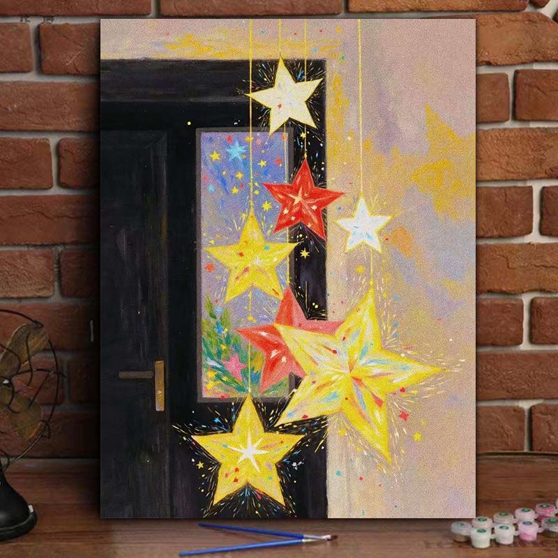 Colorful Balloon-Themed Canvas Art Print Bowlift