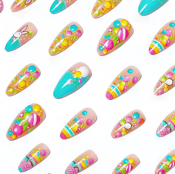 Creative Easter-Themed Nail Art Bowlift