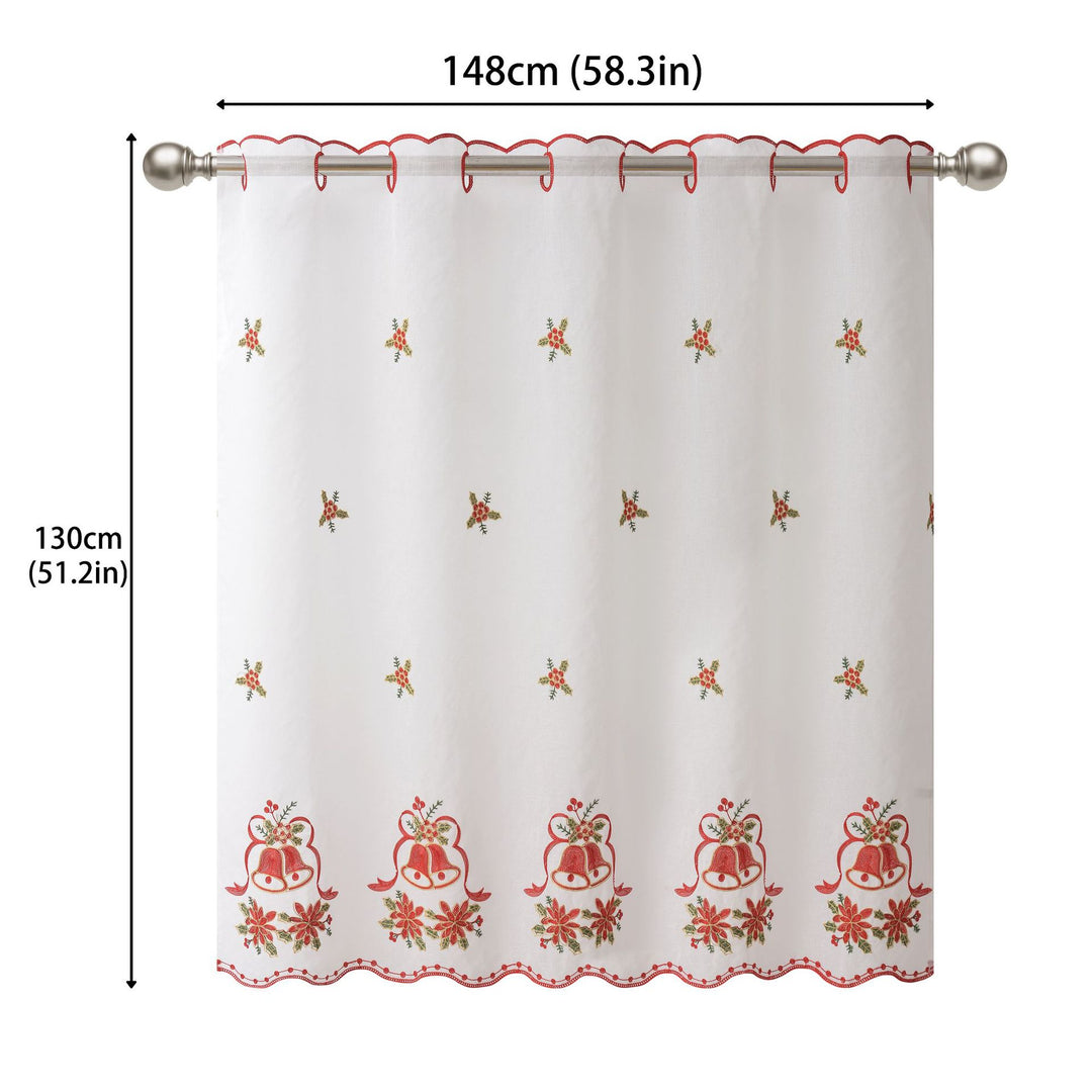 Festive Decorative Window Curtains