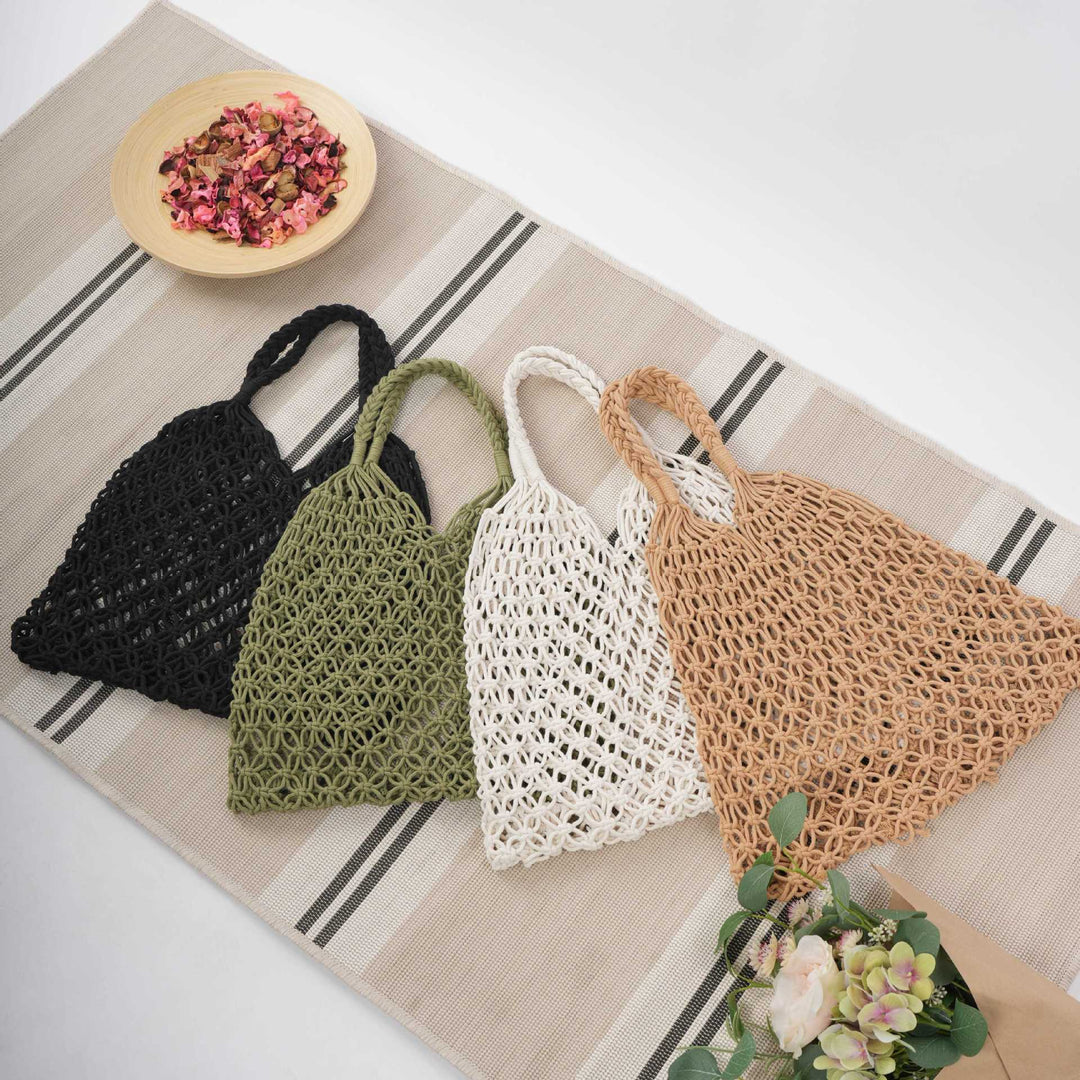 Handcrafted Mesh Bag Bowlift