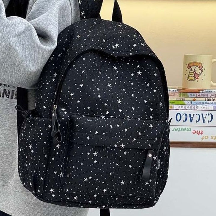Star-Embellished Backpack Bowlift