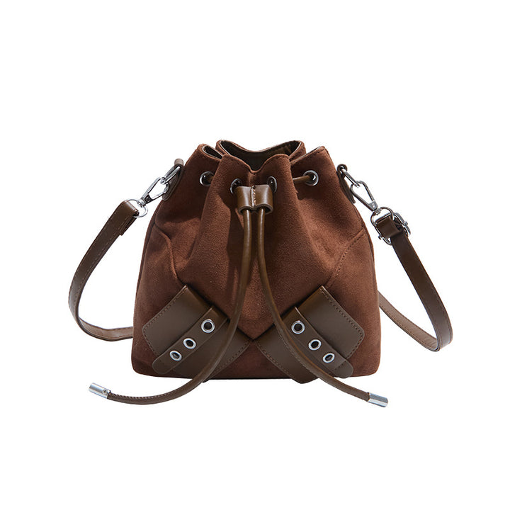 Suede Bucket Bag Bowlift