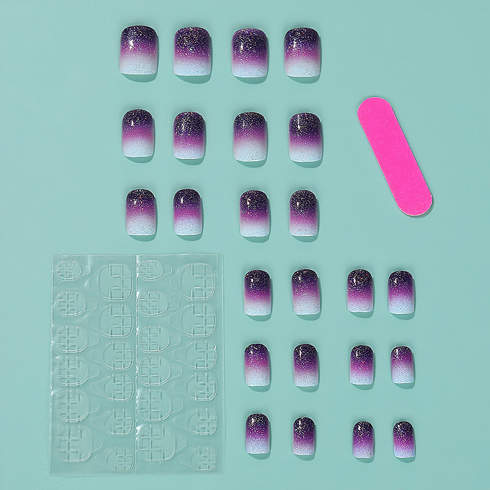 Acrylic nails with luxurious ombre effect Bowlift