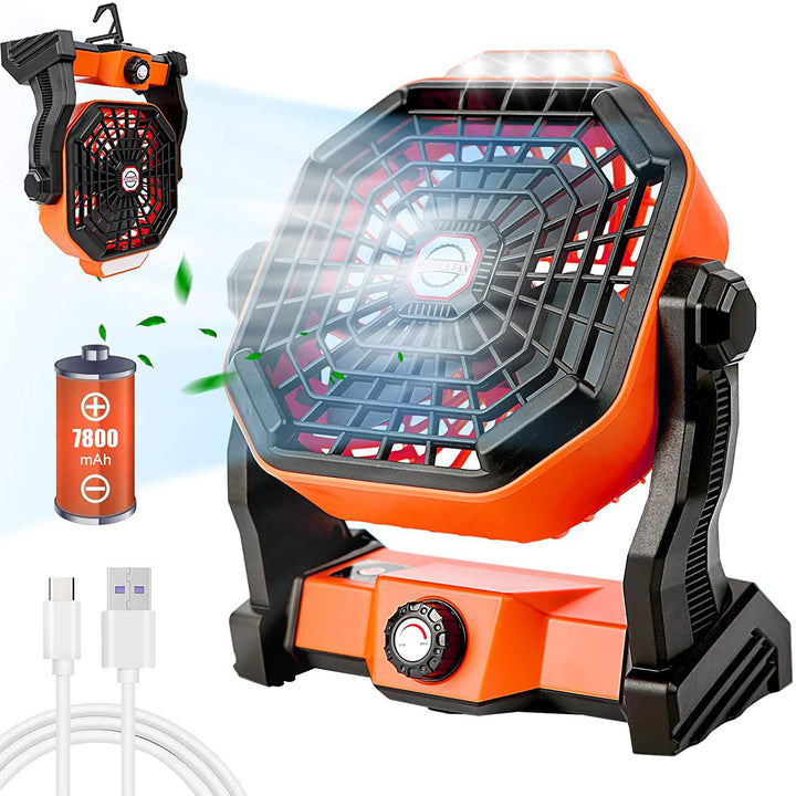 Men's High-Performance Portable Worksite Fan Bowlift