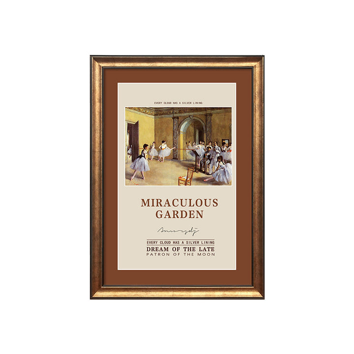 Hexagonal Coated Landscape Art