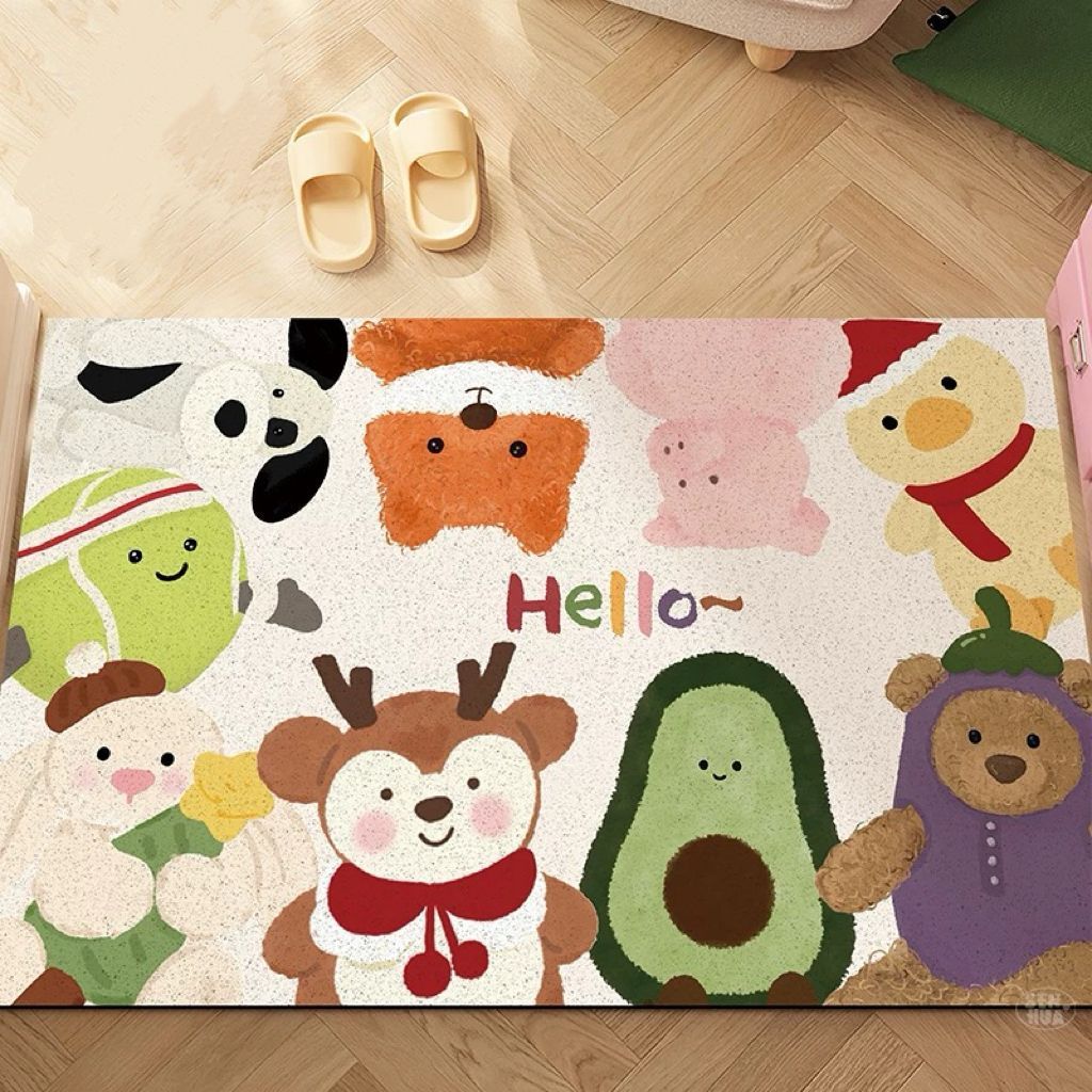 Playful Animal-Themed Area Rug