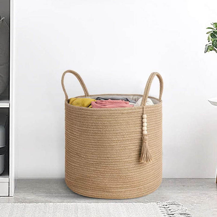 Stylish carrying basket with colorful handles Bowlift