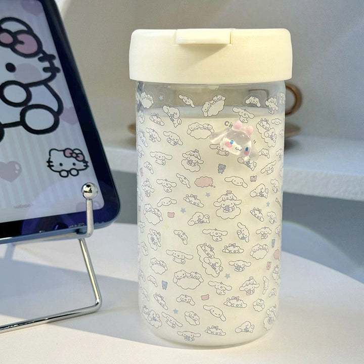 Ladies insulated drinking bottle with playful animal motif Bowlift