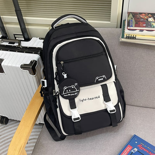 Multi-Compartment Lightweight Travel School Backpack