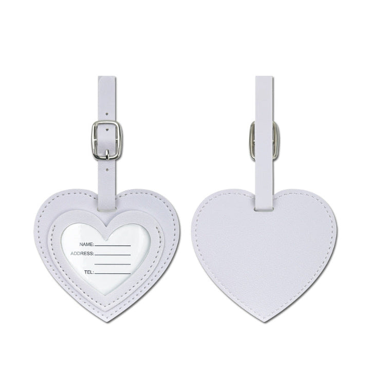 Heart-Shaped Luggage Tag Bowlift