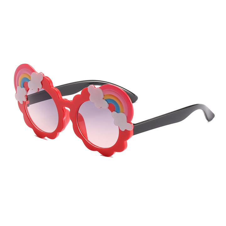 Ladies design-oriented sunglasses with flower-shaped frame Bowlift