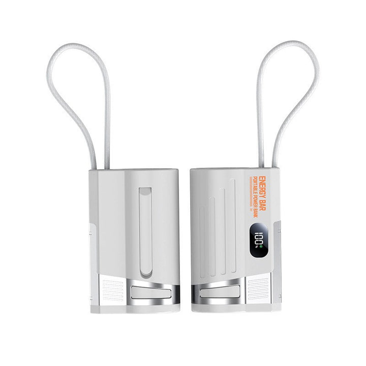Portable Energy Bar Power Bank with Intelligent Charging Management and LCD Display Bowlift