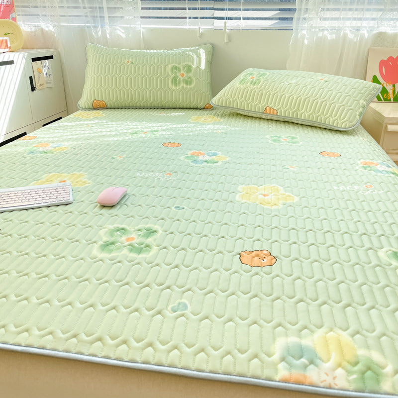 Playful Rainbow Mattress Protector