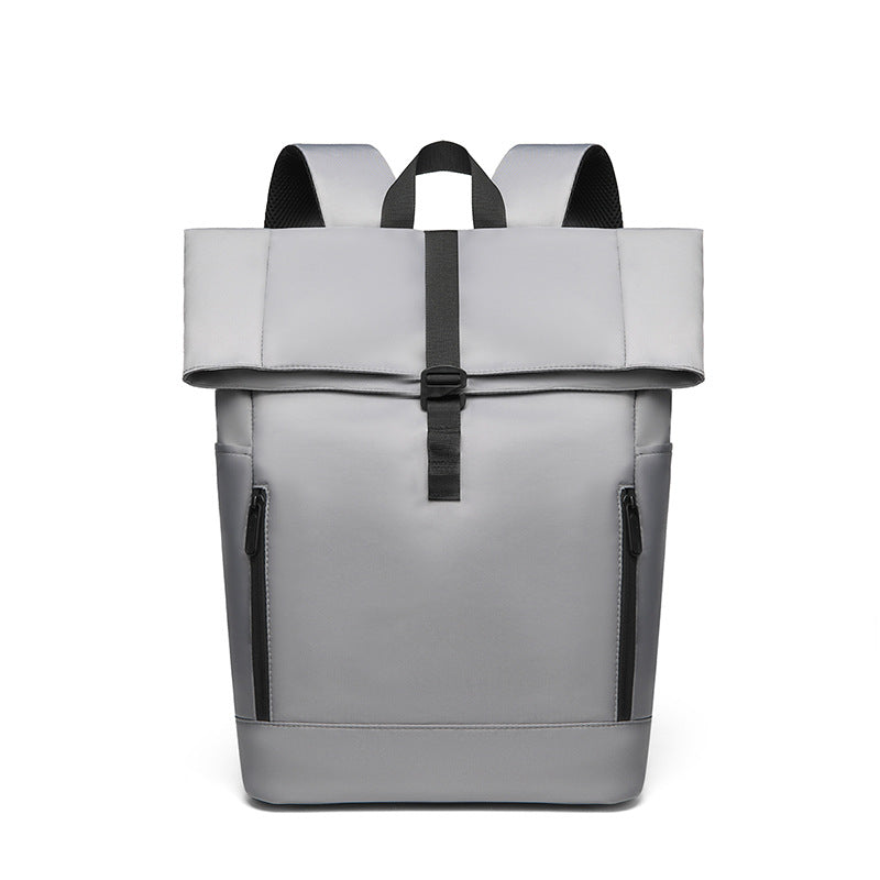 Urban Backpack with Modern Fold Closure and Versatile Compartments Bowlift