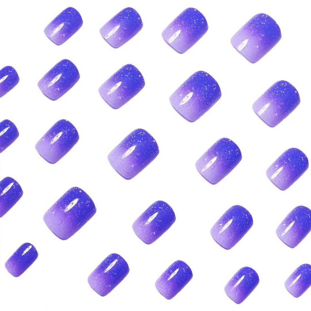 Elegant Ombre Glitter Acrylic Nail Art Bowlift