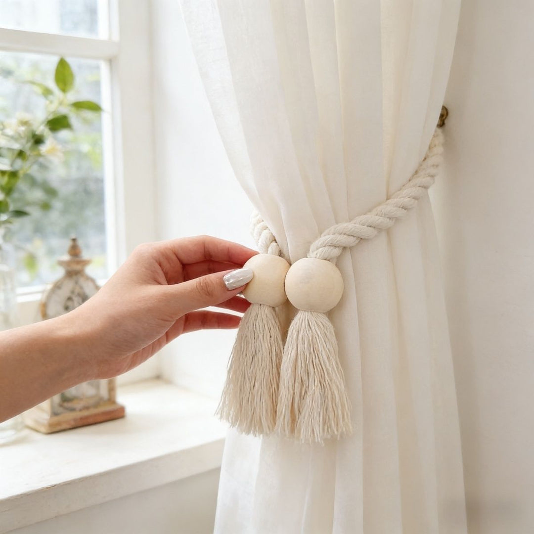 Decorative curtain ties Bowlift