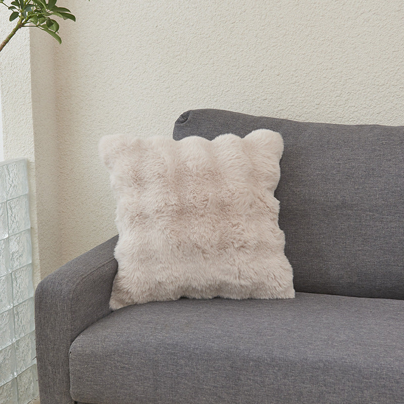 Textured Pattern Decorative Cushion