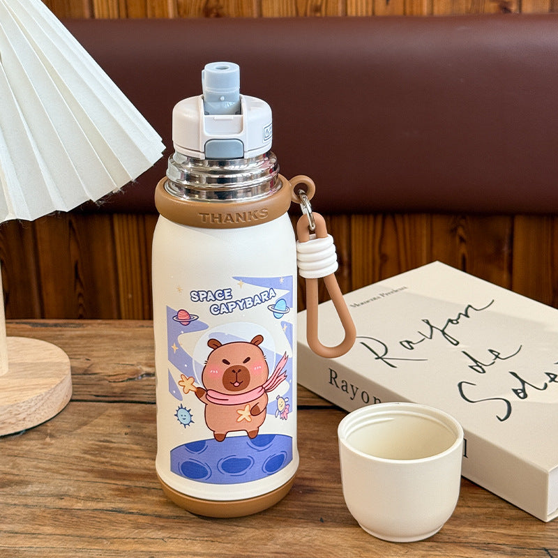 Women Insulated Drinking Bottle with Animal Motif Bowlift 1781628587