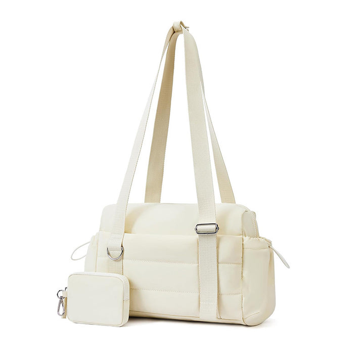 Fashionable Travel Bag with Removable Wallet Bowlift