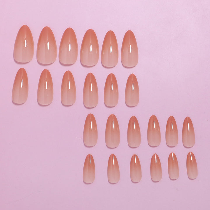 Premium Almond-Shaped Press-On Nail Tips Bowlift