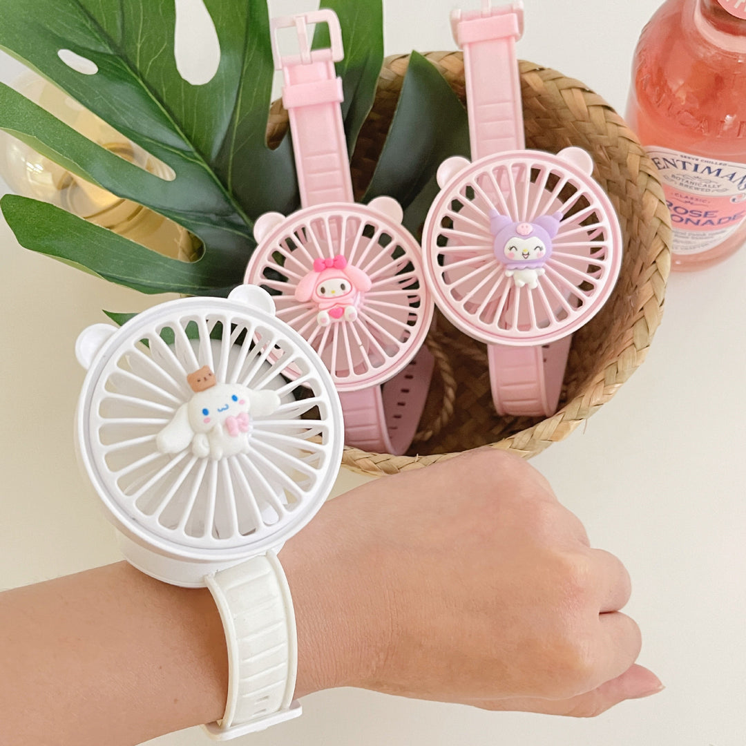 Ladies portable fan with cute design Bowlift