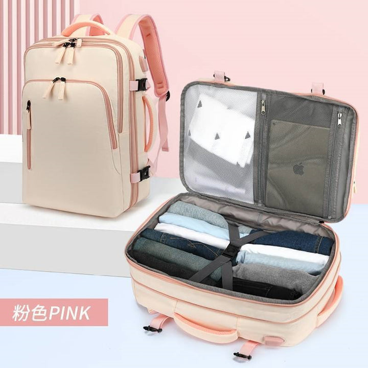Practical Business Backpack With Innovative Organization System Bowlift