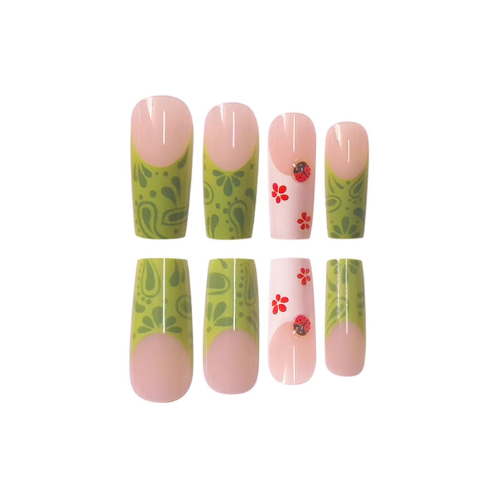 Artistic Press-On Nail Enhancements Bowlift