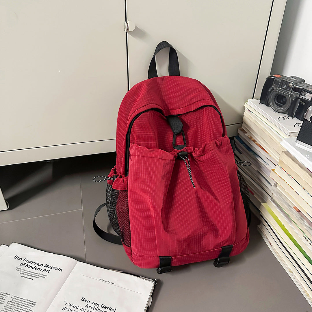 Versatile Drawstring Closure Backpack