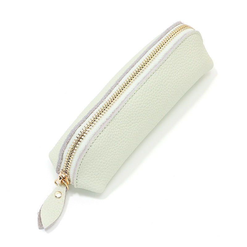 Sleek Leather Pencil Case Bowlift