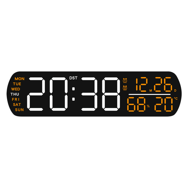 Digital weather clock with large display Bowlift