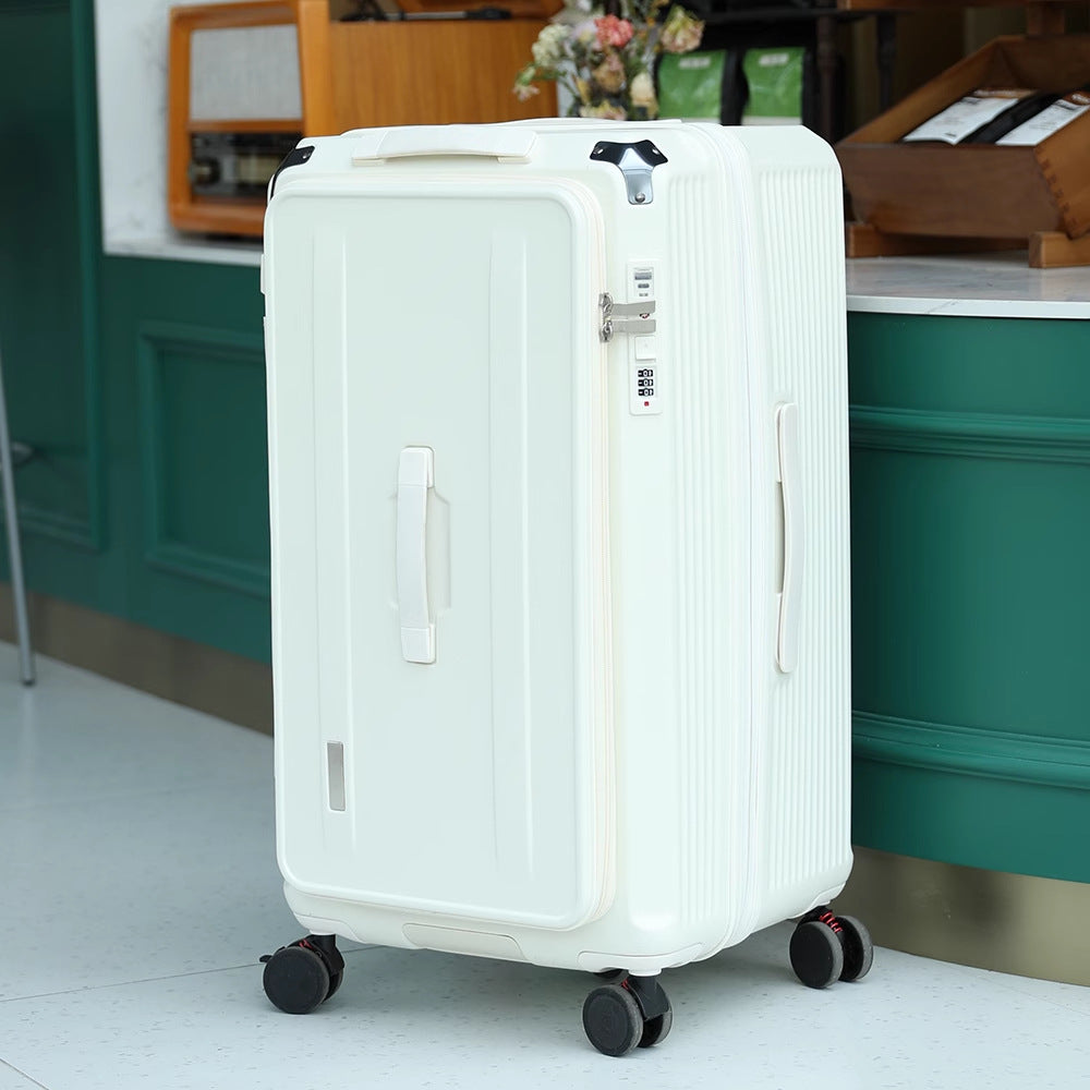 Sleek Aerodynamic Rolling Suitcase