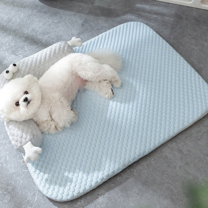 BowLift | Cooling Mat for Dogs FrostBuddy | Luxury & Temperature Regulating | Silky Soft Surface with Padding | Available in 4 Sizes