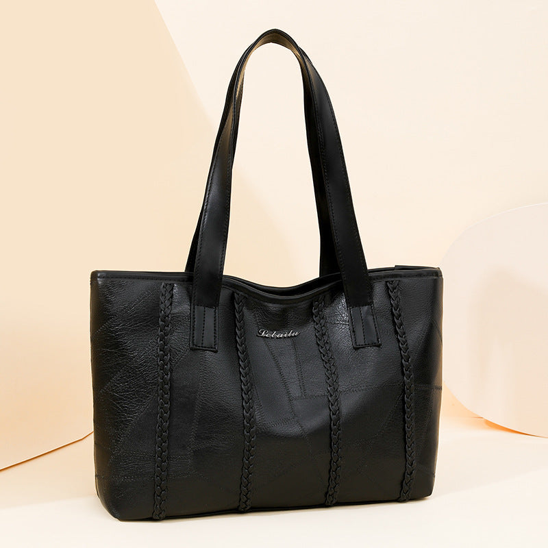 Elegant Braided Tote Bag Bowlift