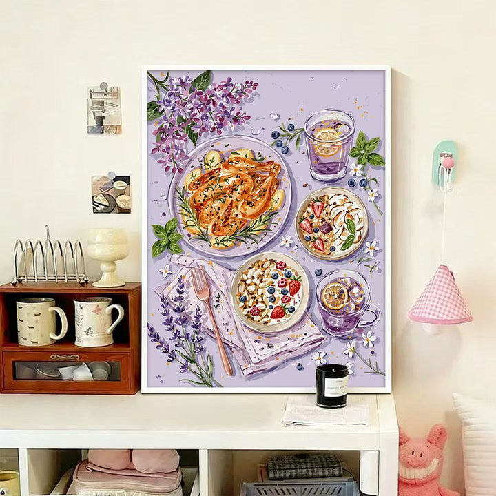 Culinary-Themed Decorative Wall Art Bowlift
