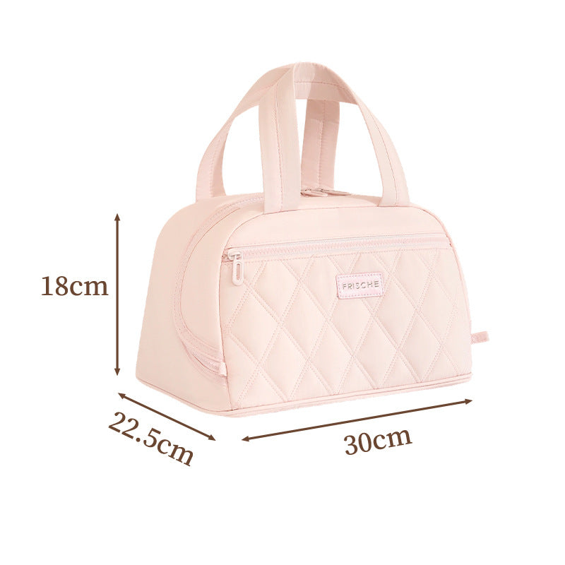 Quilted Weekender Bag Bowlift