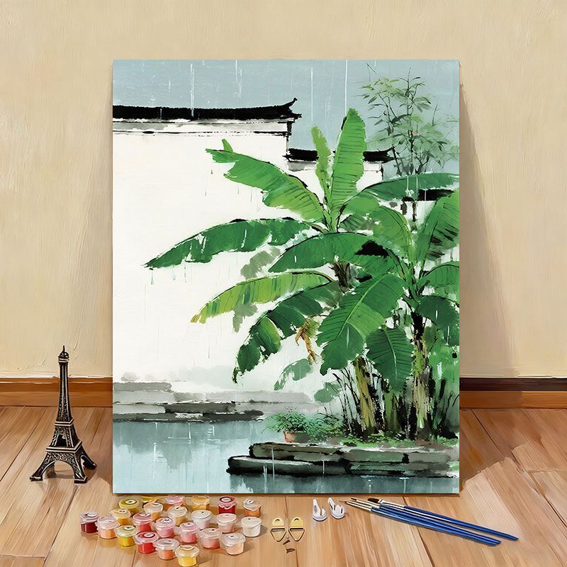 DIY Botanical Art Painting Kit Bowlift