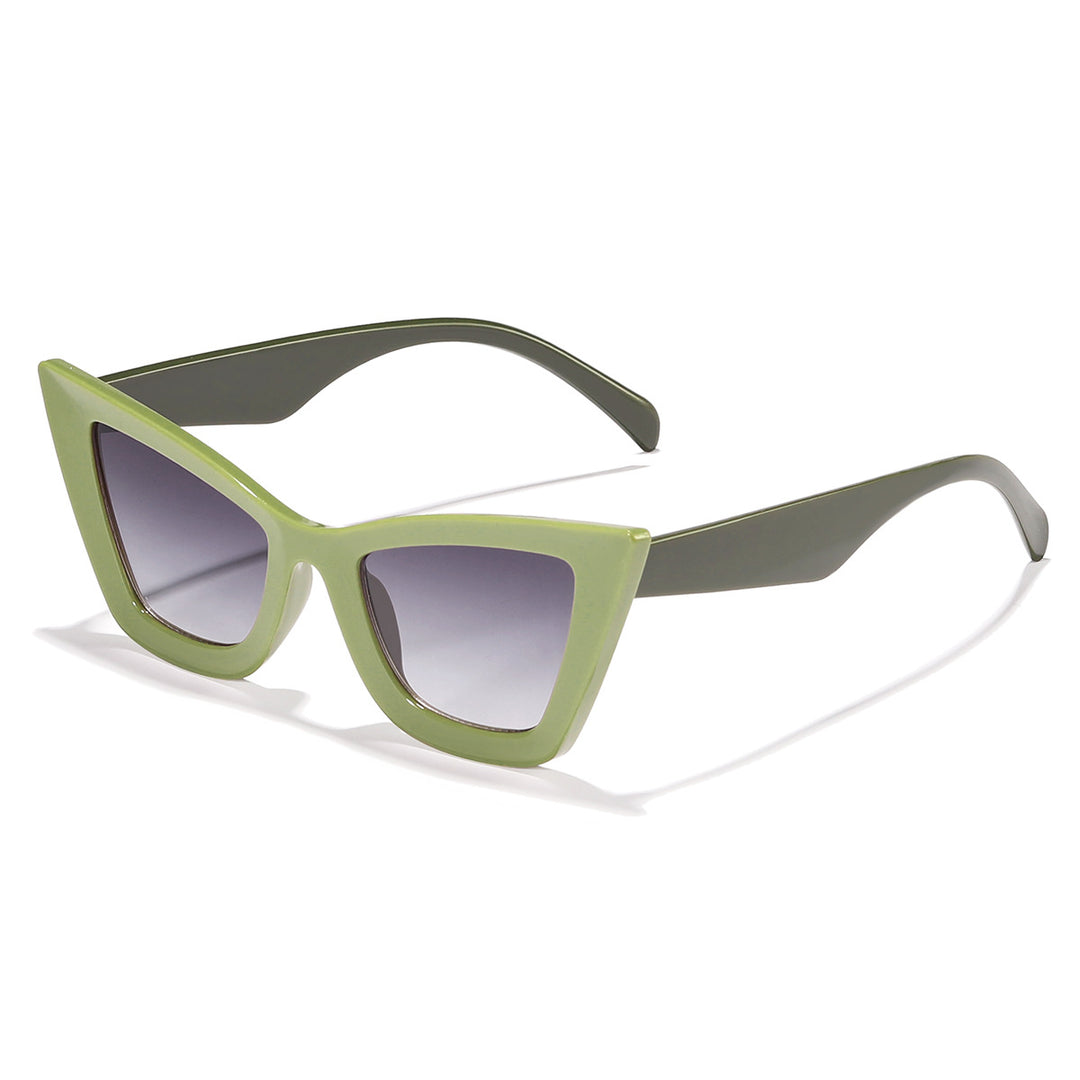 Women's Cat-Eye Sunglasses with Modern Frame and UV Protection Bowlift