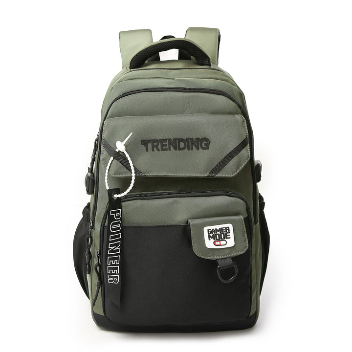 Gaming-Themed Multi-Compartment Backpack