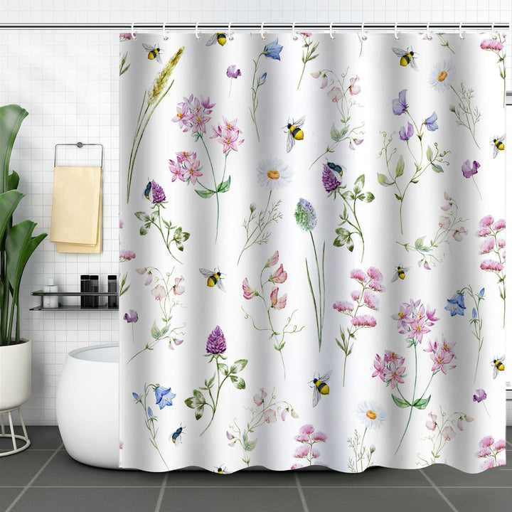 Botanical Garden Shower Curtain Bowlift