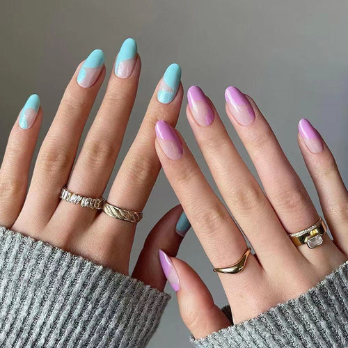Artistic premium nails with elegant ombre and modern accents Bowlift