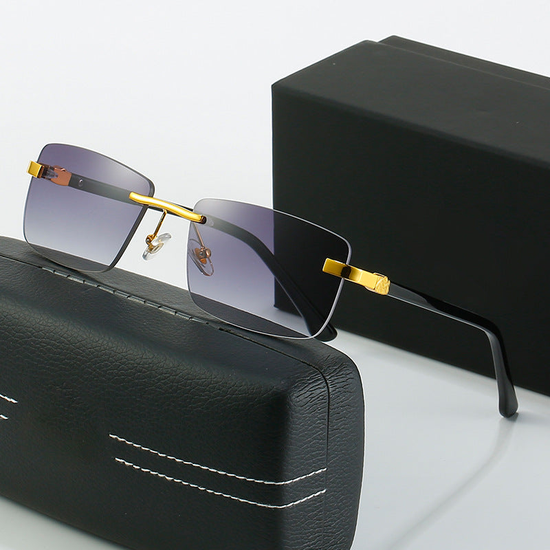 Ladies fashionable rectangular corrective glasses Bowlift