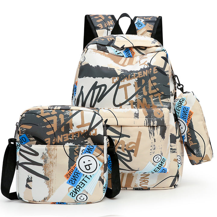 Trendier Urban Backpack with Matching Shoulder Bag Bowlift