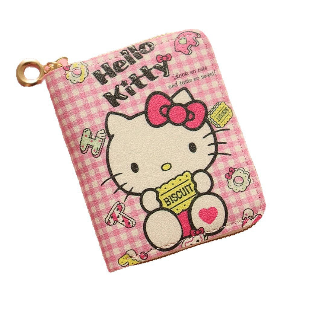 Hello Kitty-Themed Zip Around Wallet Bowlift