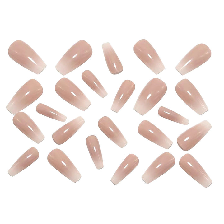 Artificial Nails in Stylish French Design Bowlift